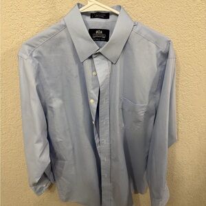 Stafford Men's Sky Blue Dress Shirt